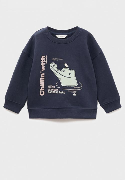 MANGO - Sweatshirt COCO - Navy