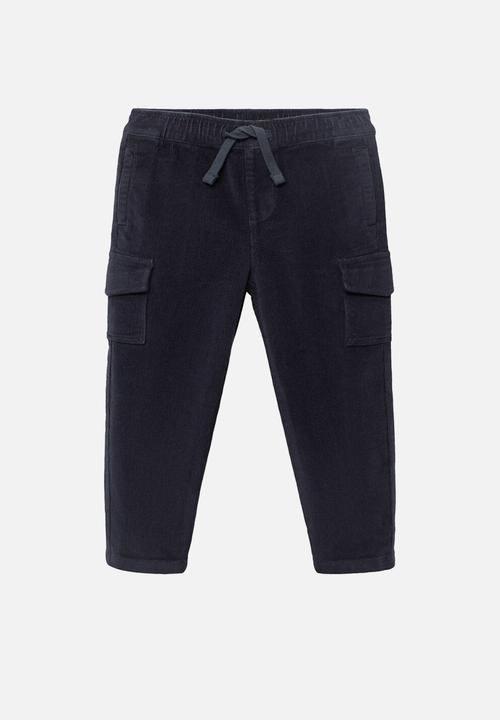 MANGO - Trousers TONI - Navy