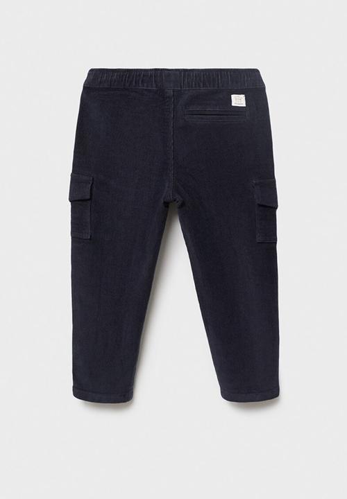 MANGO - Trousers TONI - Navy