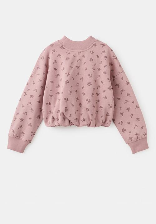 MANGO - Sweatshirt CAMP - Pink