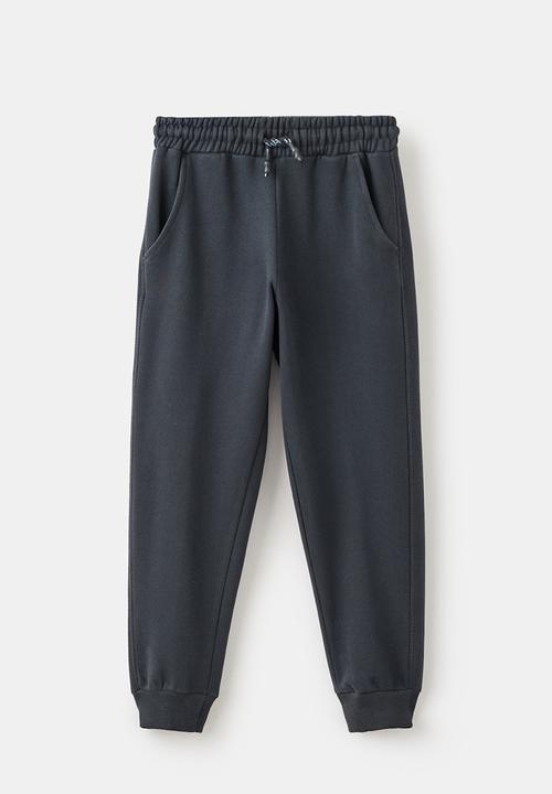 MANGO - Joggers WARMRIB - Charcoal