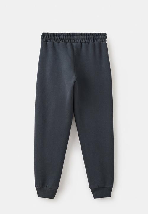 MANGO - Joggers WARMRIB - Charcoal