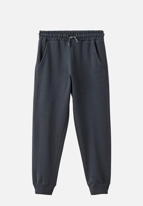 MANGO - Joggers WARMRIB - Charcoal