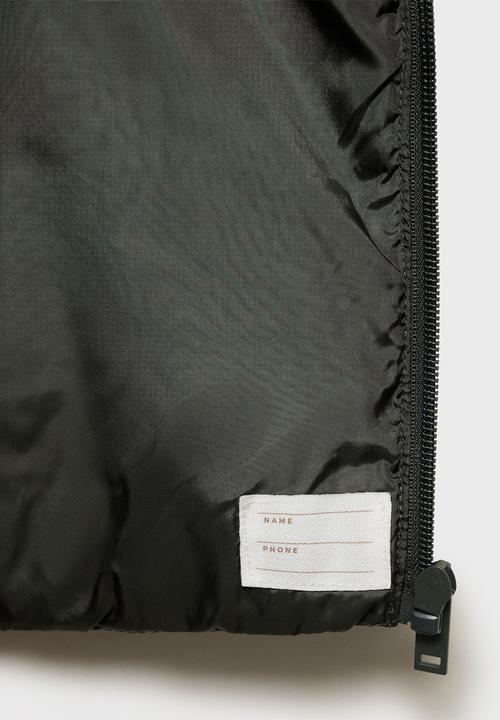 MANGO - Puffer coat unico - medium green