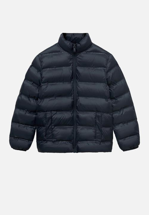 MANGO - Puffer coat unico - navy