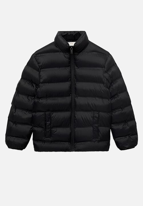 MANGO - Puffer coat unico - black