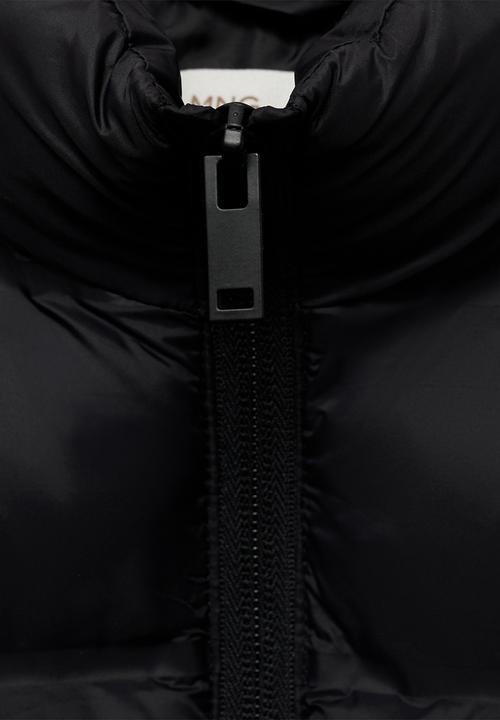 MANGO - Puffer coat unico - black