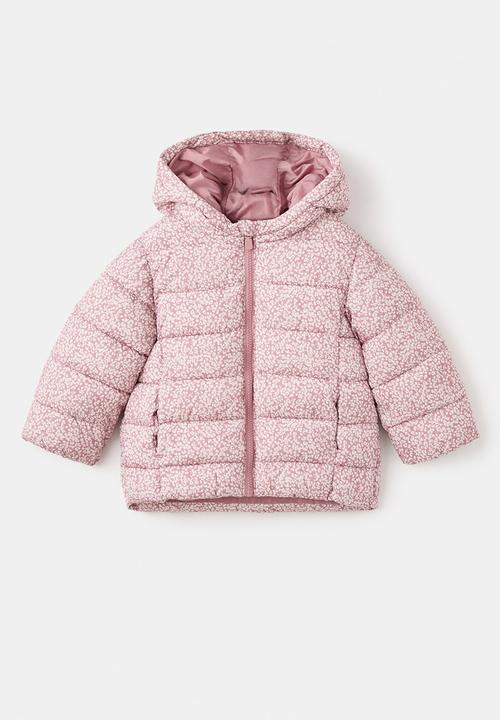 MANGO - Puffer coat june - pink