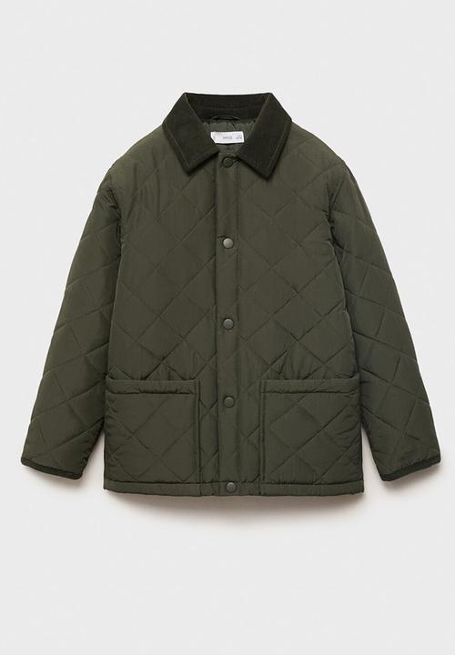 MANGO - Puffer coat husky - beige/khaki