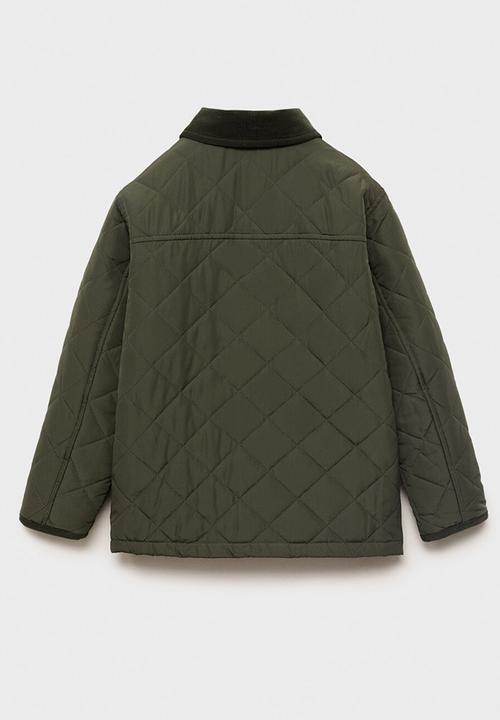 MANGO - Puffer coat husky - beige/khaki