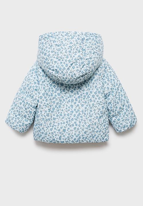 MANGO - Puffer coat porti - medium blue