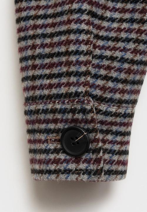 MANGO - Coat vivian - dark red