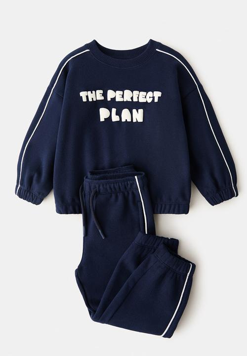 MANGO - Jogger - navy
