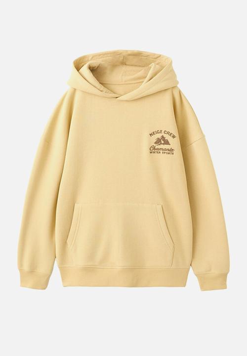 MANGO - Sweatshirt CHAMONIX - Light Pastel Yellow