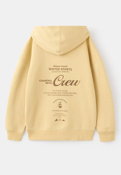 MANGO - Sweatshirt CHAMONIX - Light Pastel Yellow