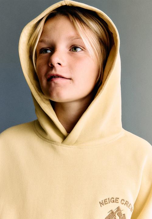 MANGO - Sweatshirt CHAMONIX - Light Pastel Yellow