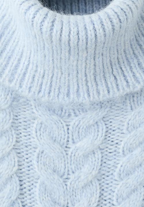 MANGO - Sweater ASPEN - Light Pastel Blue