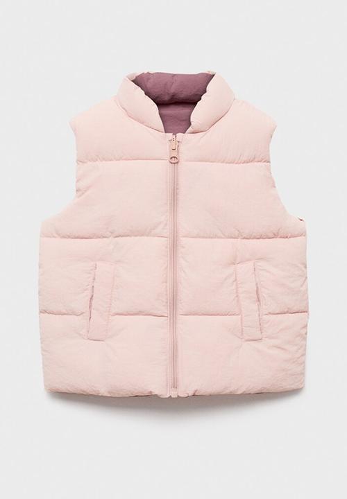 MANGO - Outer vest lia - pink