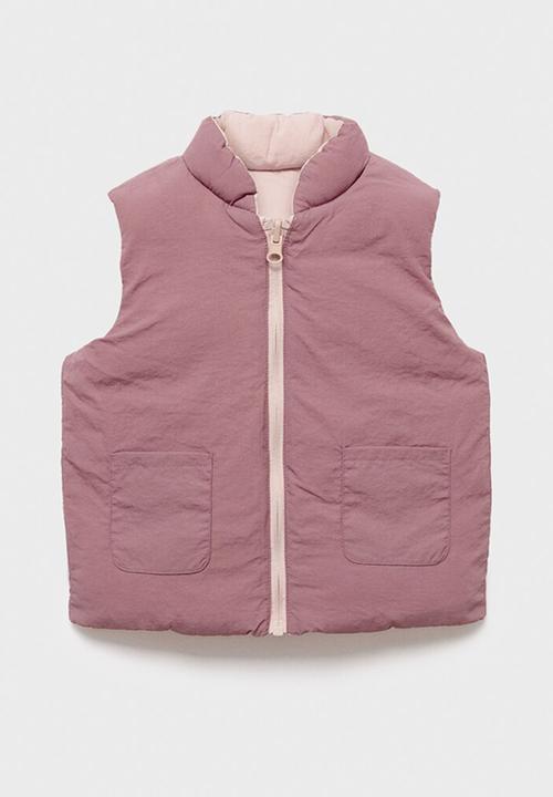 MANGO - Outer vest lia - pink