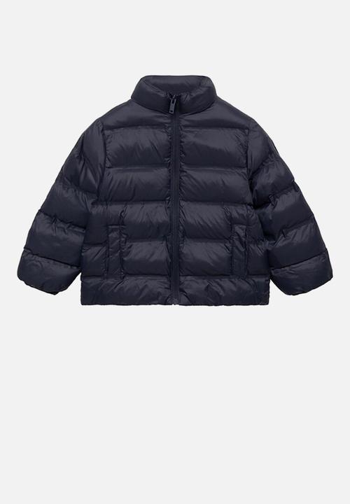 MANGO - Puffer coat unicob - navy