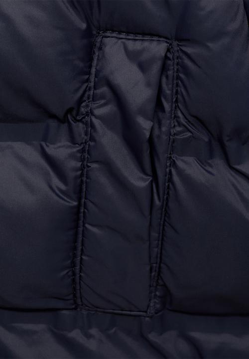 MANGO - Puffer coat unicob - navy