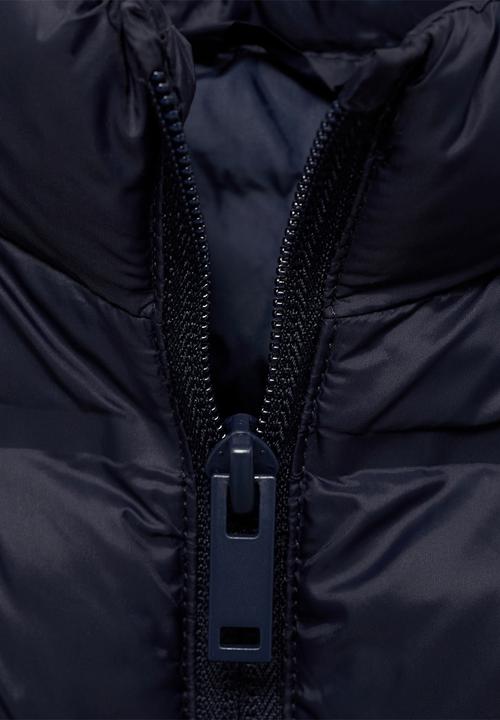 MANGO - Puffer coat unicob - navy
