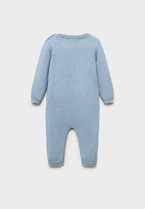 MANGO - Jumpsuit norwich - medium blue