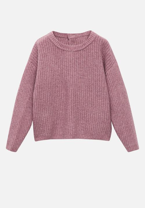 MANGO - Sweater ALBA - Cherry