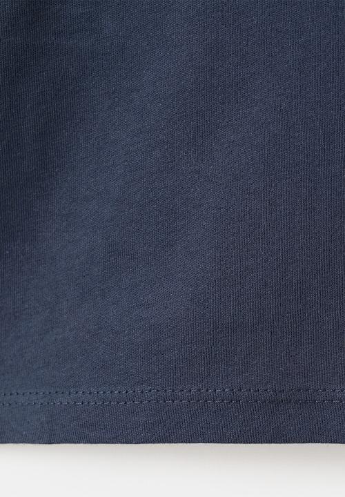 MANGO - Printed T-shirt - navy