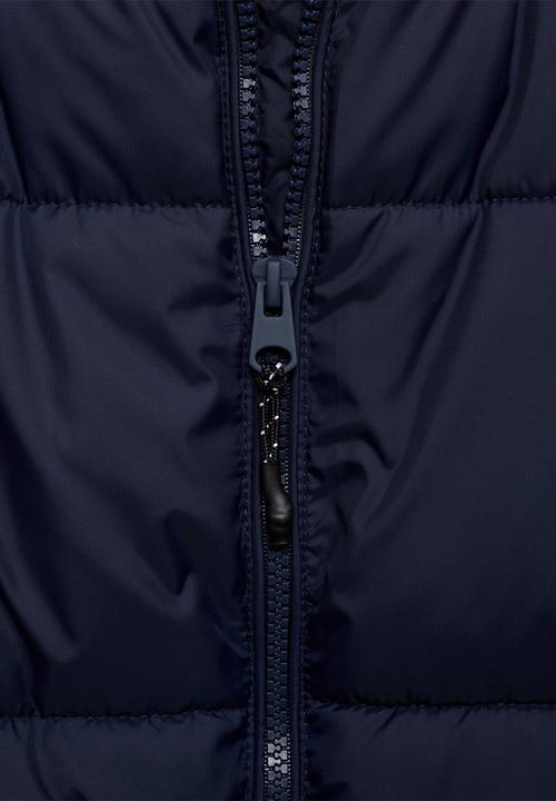MANGO - Puffer coat america - navy