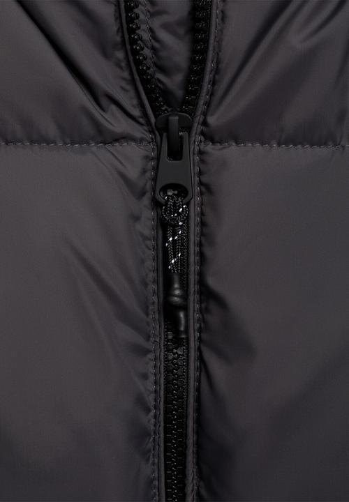 MANGO - Puffer coat america - charcoal