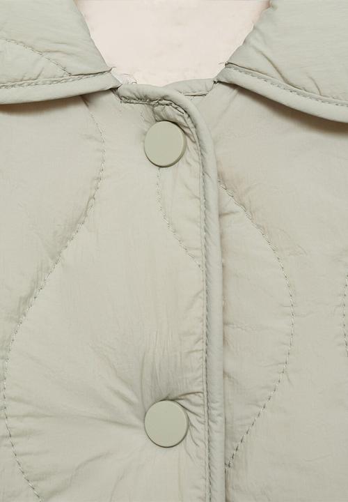 MANGO - Puffer coat husky1 - light/pastel green