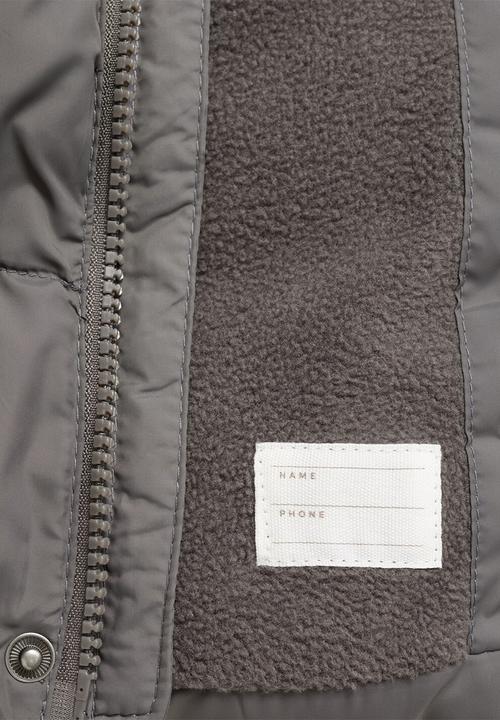 MANGO - Puffer coat aldoal - medium brown