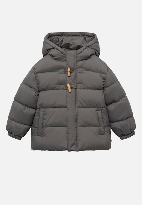 MANGO - Puffer coat aldoal - medium brown