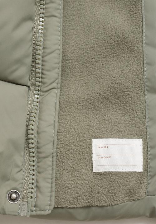 MANGO - Puffer coat aldoal - light/pastel green