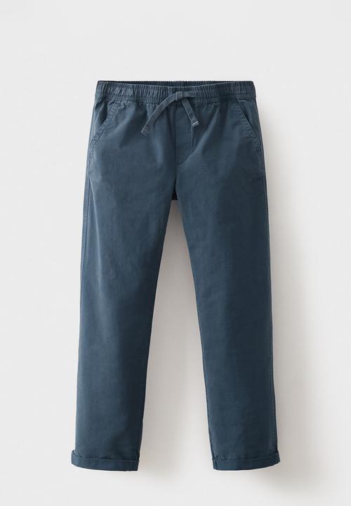 MANGO - Trousers franky - navy