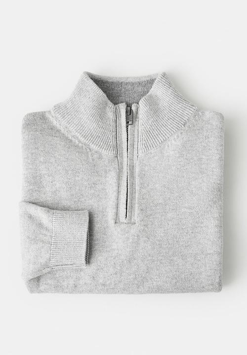MANGO - Sweater HARRYB - Medium Gray