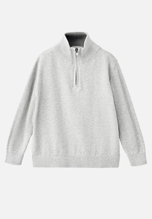 MANGO - Sweater HARRYB - Medium Gray