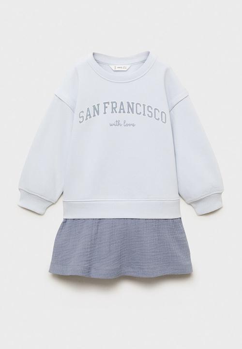 MANGO - Dress sanfran - light/pastel blue