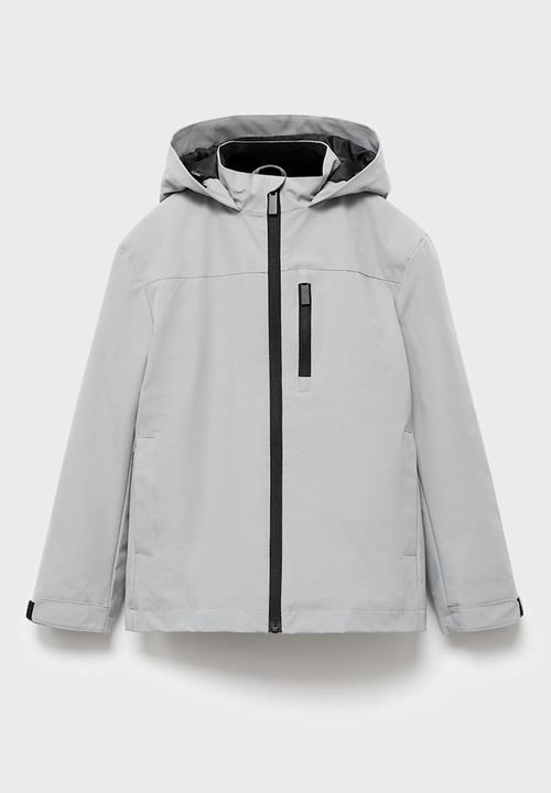 MANGO - Puffer coat hank - gray