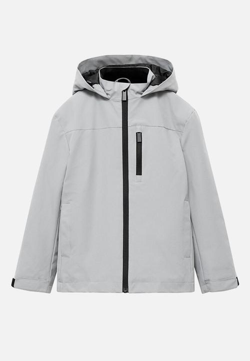 MANGO - Puffer coat hank - gray
