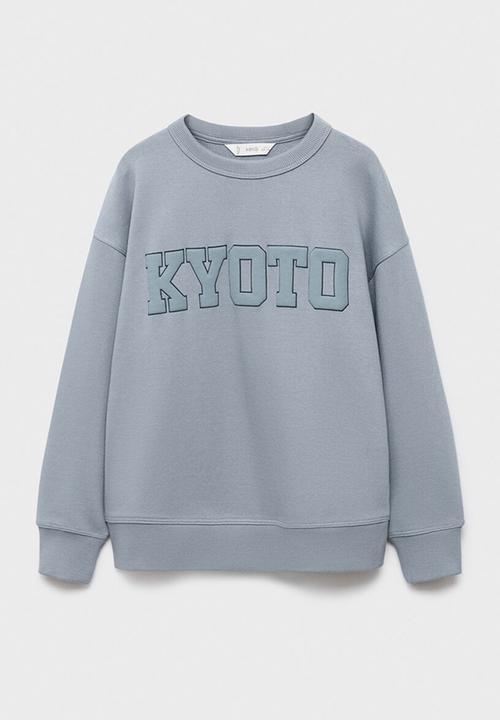MANGO - Sweatshirt kyoto - medium blue