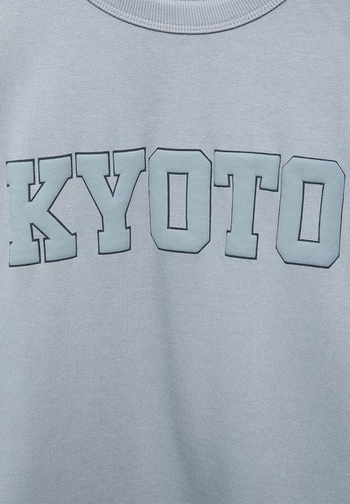 MANGO - Sweatshirt kyoto - medium blue