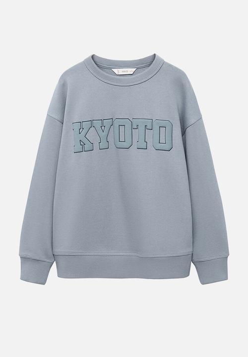 MANGO - Sweatshirt kyoto - medium blue