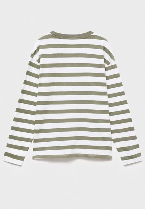 MANGO - T-shirt stgreen - green