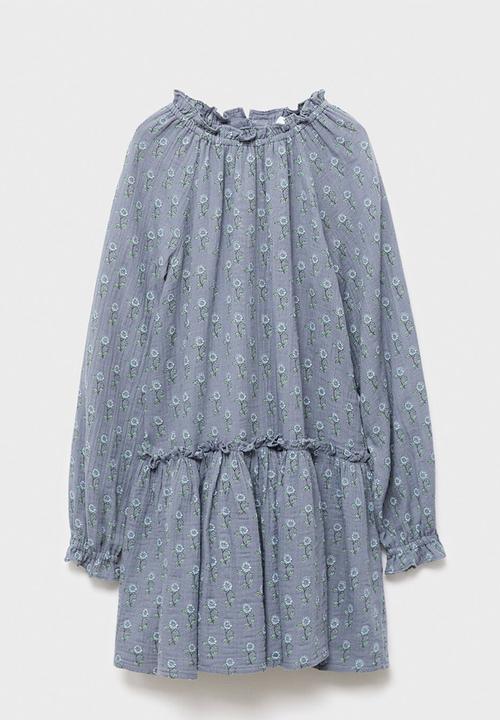 MANGO - Dress petunia - light/pastel blue