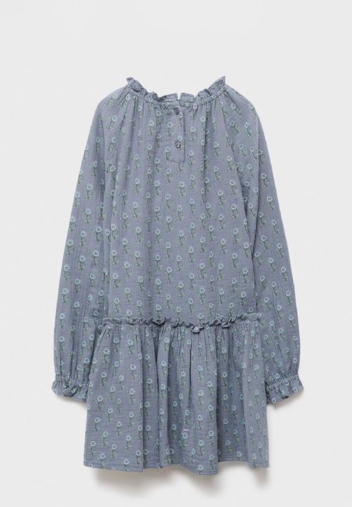 MANGO - Dress petunia - light/pastel blue