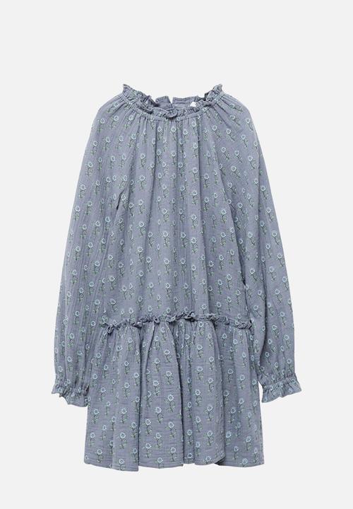 MANGO - Dress petunia - light/pastel blue