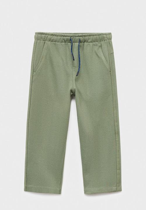 MANGO - Joggers soft - green