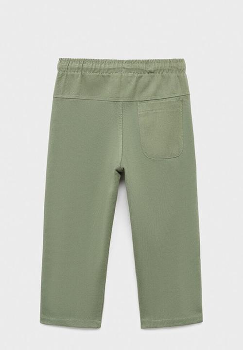 MANGO - Joggers soft - green
